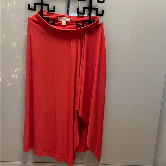 Michael Kors Dresses & Skirts - Michael Kors Asymmetrical Red Skirt